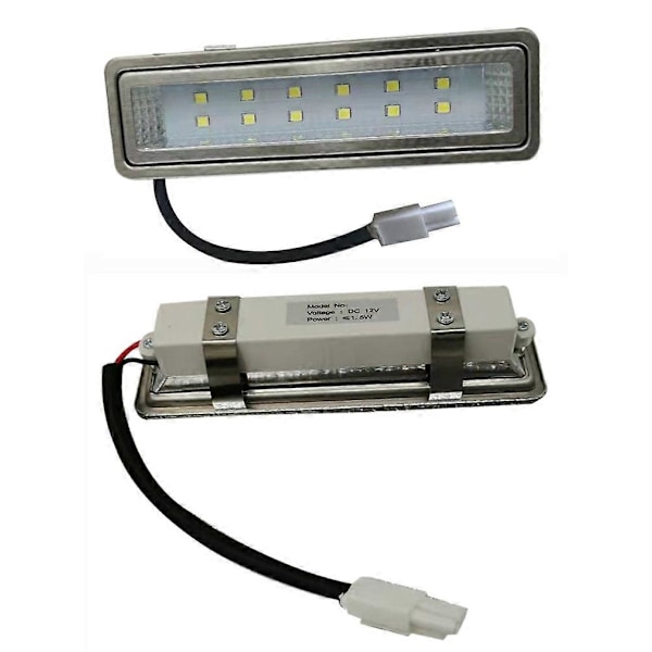 2-delt rektangulært kjøkkenhettelys 15W 120mm 12V DC 230V ventilasjonspære kjøkkenfilterlampe 20W halogen ekvivalent