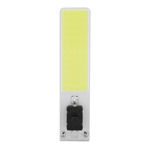 12V Udendørs COB Nødlys Hvid LED Lampe Til Telttur Camping Fiskeri Uden Ledning