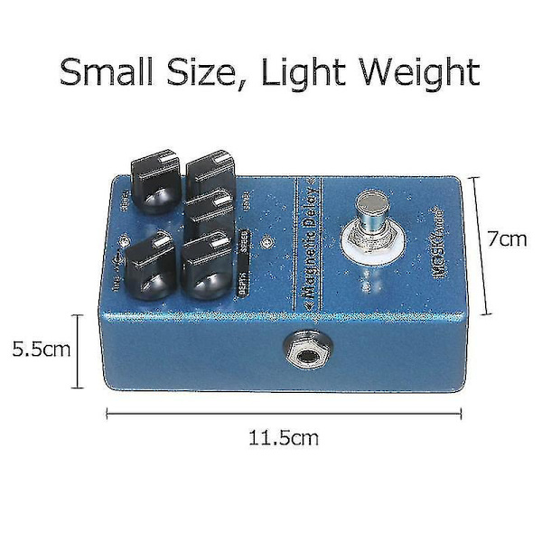 Reverb-effektpedal til guitar