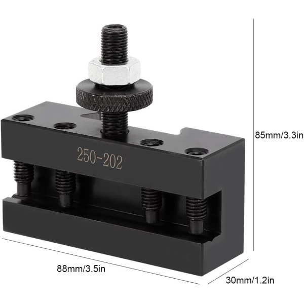 Dreiebenk verktøyholder, høyt karbonstål CNC verktøyholder, 250-20
