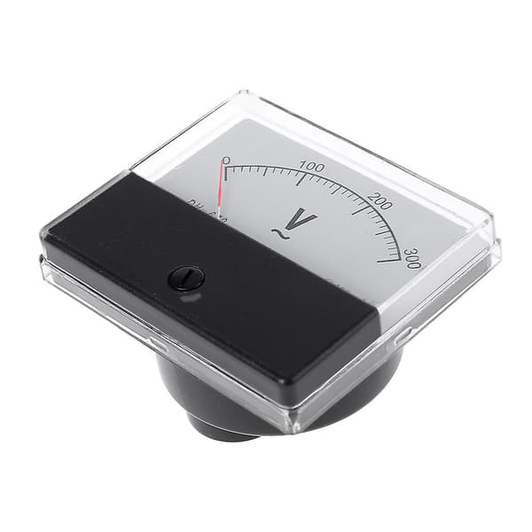 AC 0-300V Analogt Panelmeter Voltmeter DH-670 Spændingsmåler Panel Volt Meter