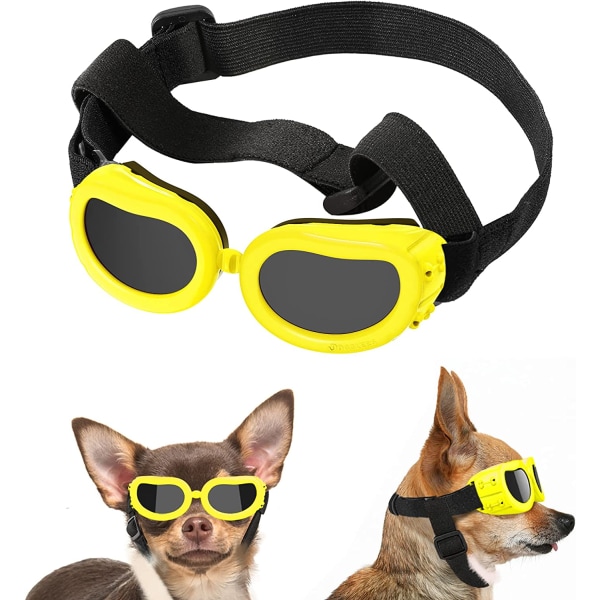 Hundebriller Øjenbeskyttelse Vandtætte kæledyrssolbriller f