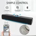 Bluetooth-högtalare för dator, Bluetooth-spelhögtalare för dator, stereoljud med USB-strömförsörjning
