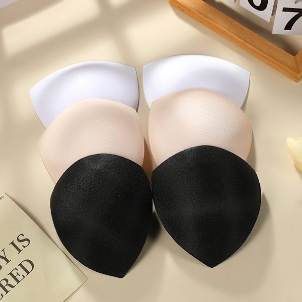 3 par Triangle Bra Pad Pad Bra Insert Foam Chest Push Up Pads