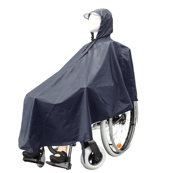 Vandtæt Poncho-kørestole Kappe-regn Cape Raincoat Vandtætte regnfrakker