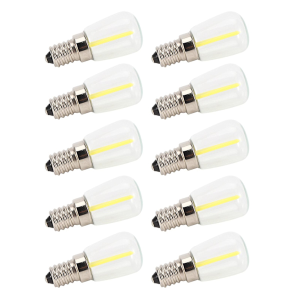 10 kpl himmennettäviä E14 LED-lamppuja 1,5 W AC 110 V kattokruunuihin, seinävalaisimiin ja kodin valaistukseen