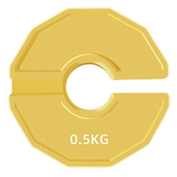1 st Gym Mikro-Typ Viktskivor Hantel Fraktionella Viktskivor Gummi Fraktionella Viktskivor Tillägg
