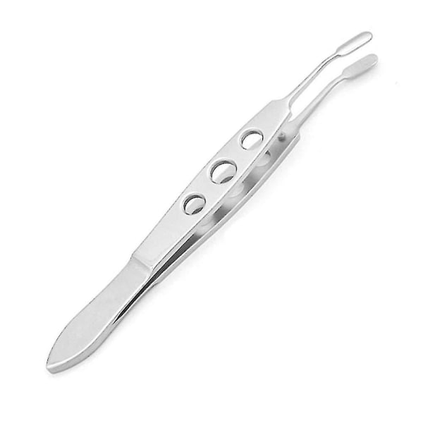 Premium Stainless Steel Meibomian Gland Expressor Professional Forceps Eyelid Ma