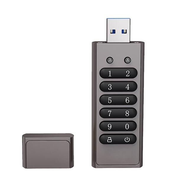 32/64/128/256 GB krypteret USB3.0 Flash Drive Hardware Password Memory Stick