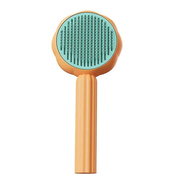 Pet Brush Self Cleaning Slicker Brush For Shedding Dog Grooming Comb Removes Loose Underlayers And