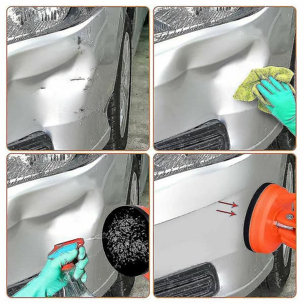 Auton lommonkorjaustyökalu Mini Puller Auto Bodywork Panel Dent Suction Cup orange