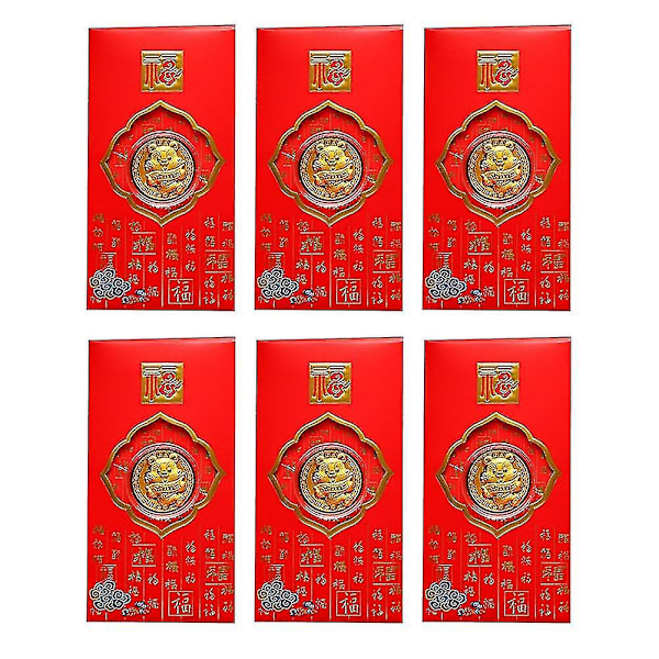 Tiger Year Gold Coin Red Packet Seal New Year Red Packet Gol