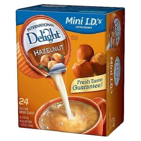 International Delight Hasselnød Kaffefløde Singles