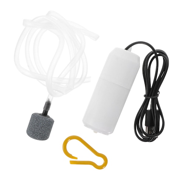 Mini Vandpumpe Bærbar Vandpumpe Lydløs Akvarium Luftpumpe
