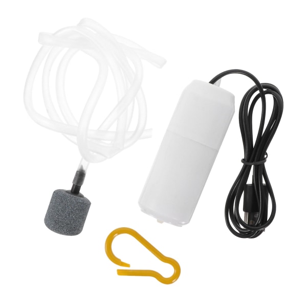 Mini vannpumpe bærbar vannpumpe stille akvarieluftpumpe akvarielufting fisketank luftpumpe stille