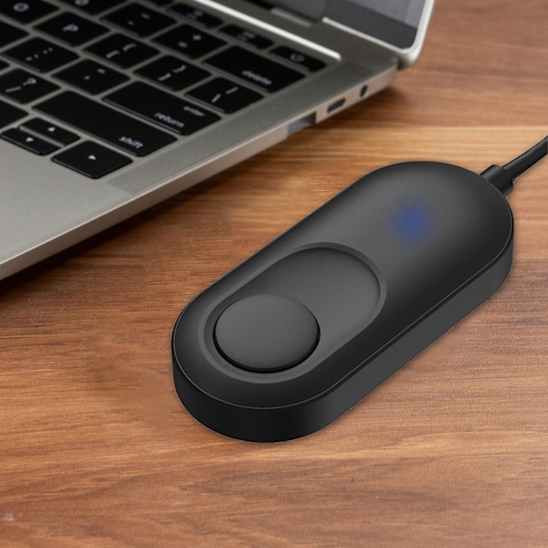 Musbevegelse 3 Moduser Automatisk Bevegelse På/Av Bryter USB Bærbar Laptop Musbevegelsessimulator