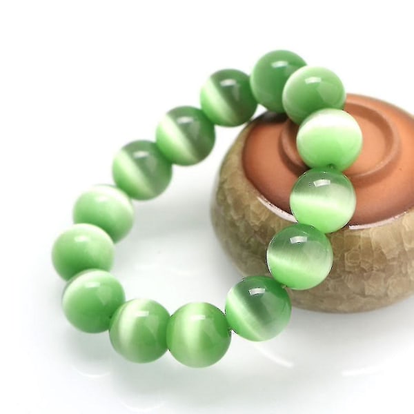 Hmwy-opal armbånd Naturlig Jade smykker Grønn 6f9f | Fyndiq