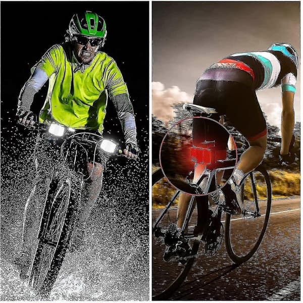 Cykelreflektor 10-pack Cykelreflektor Set Cykelreflektor Fram & Bak Ekrar