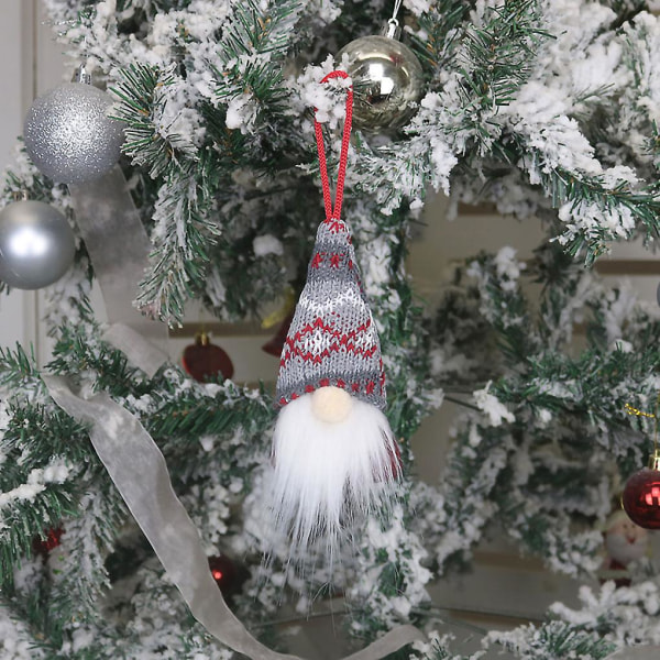 Juletræ hængende ornament ikke-vævet stof Ansigtsløs dukkeferie