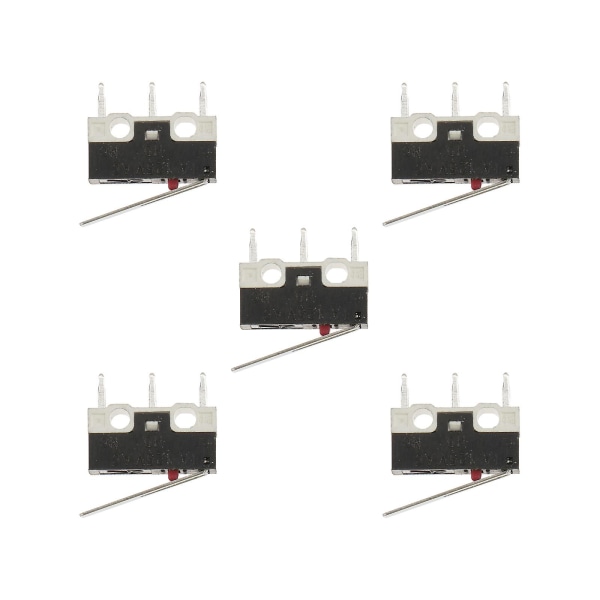 5 st elektriska brytare momentana brytare gränsbrytare mikro spakbrytare datorbrytare