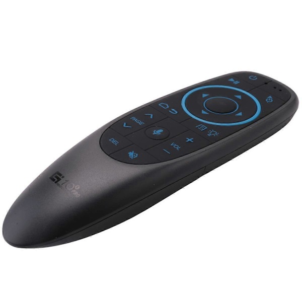 G10S Pro BT Airmouse Baggrundsbelyst Stemmefjernbetjening Trådløs til Afspiller IR Læring G10 Gyroskop til Android TV Boks