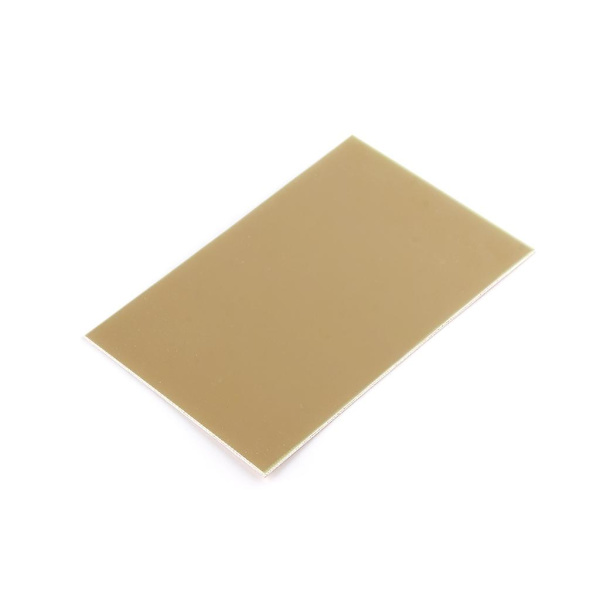 Kopparbeklädd PCB-laminat kretskort enkel sida för etsning DIY PCB-kit