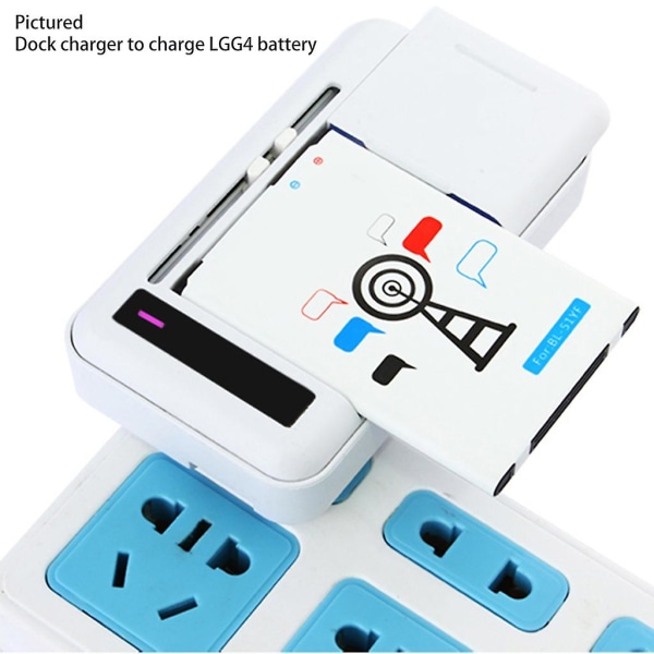 Lithium Batteri Ladedock Mobiltelefonlader 2-i-1 Mobil Batterilader