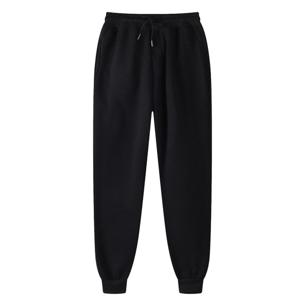 Herrebukser Bukser Joggebukser Hip-hop Bukser Legging Polstret Bukser Casual Bukser Black L