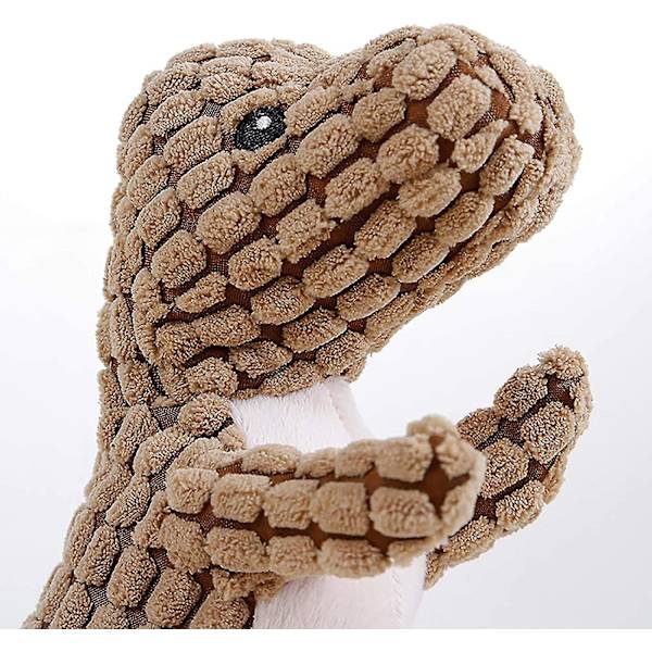 3 Pakkaus Koiran Puruleluja, Plussisia Dinosauruksia Tukevia Lemmikkieläinten Leluja Pienille, Keskikokoisille Ja Suurille Roduille Koirat Kestävät Kovia Piipauttavia Leluja Aggressiivisille Purkajille