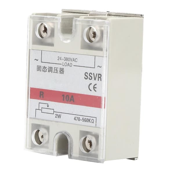 Solid-State Spenningsregulator Lavfrekvent SSVR med Ingeniørplastskall 10A