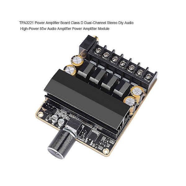 Tpa3221 D Convet Dual-chl Förstärkarkort 85w O Förstärkarmodul O Acc