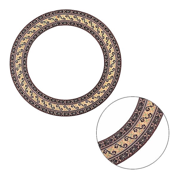 Trägitarrrosett böjda remsor gitarr ljudhål inlägg gitarrdekaler 90,5 mm