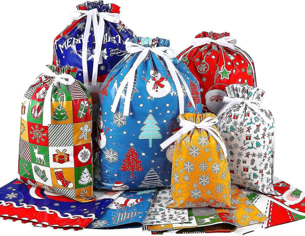 Julsnören Presentpåsar - 30-pack Jul Presentpåsar Set För Alla