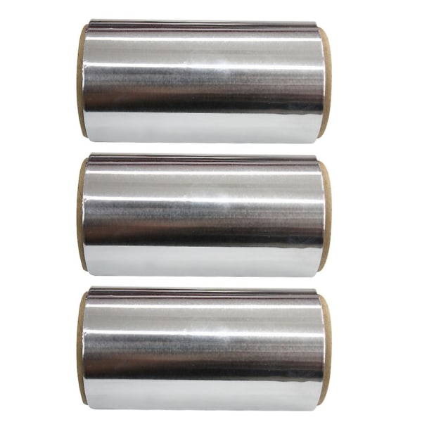 3 Roll Aluminium Hårfolie Aluminiumfolie Hårfärgningsfolie