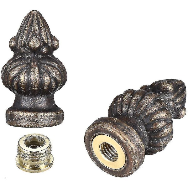 Bronze Metal Lampekappe Knob Dekoration Til Lamper