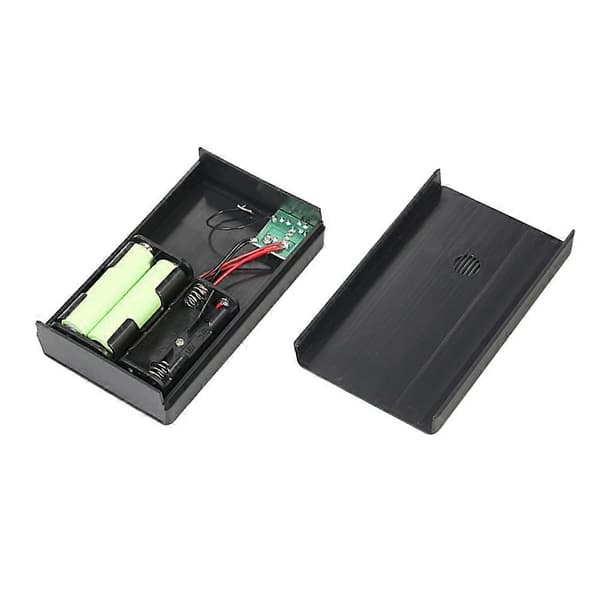 2*AA/AAA Oppladbare Batterilader Solcelledrevet Lader 1W 4V Solcellepanel for Batterilading