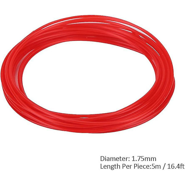 Filament, 1.75mm PCL-filament påfyllningar för 3D-penna utskrift Låg temperatur 10st, slumpmässiga olika färger