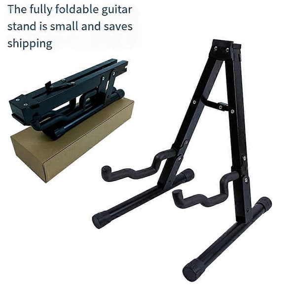 Gitarrställ - Elgitarr, Akustisk gitarr & Basgitarr, Gitarrtillbehör, Hopfällbara Gitarrställ