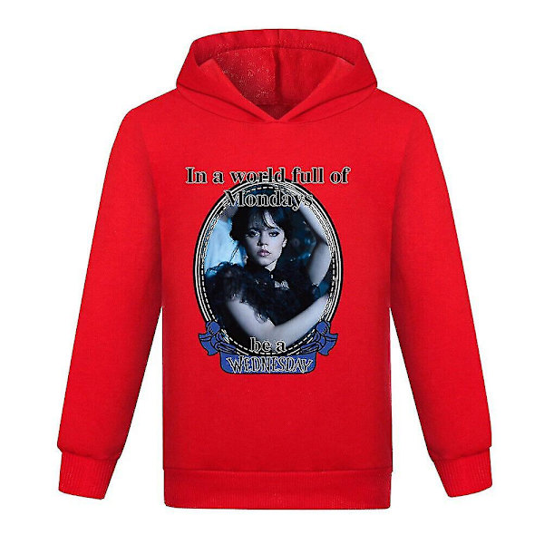 The Addams Family Wednesday Girls Kortärmad Hem Nattklänning Pyjamas Klänning Black 110CM 2-3Y