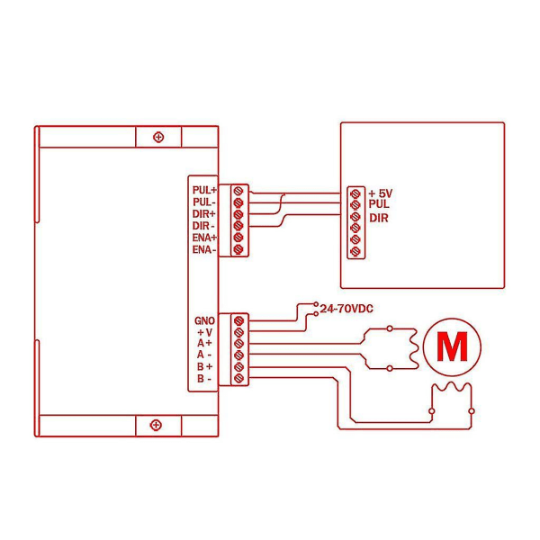 Dm542 Stepper Motor Driver For 57 86 Series 2-fase Digital Stepper Motor Driver