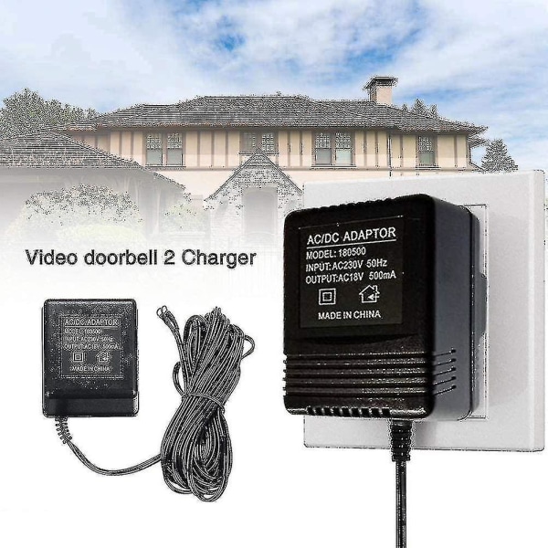 Strömadapter för Nest Hello Videodörrklocka, Videodörrklocka