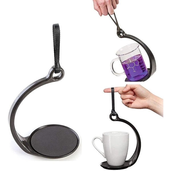 Spill Not Cup Carrier, Anti-spill Mug Cup Holder Hot Cold Drinks Tea Coffee
