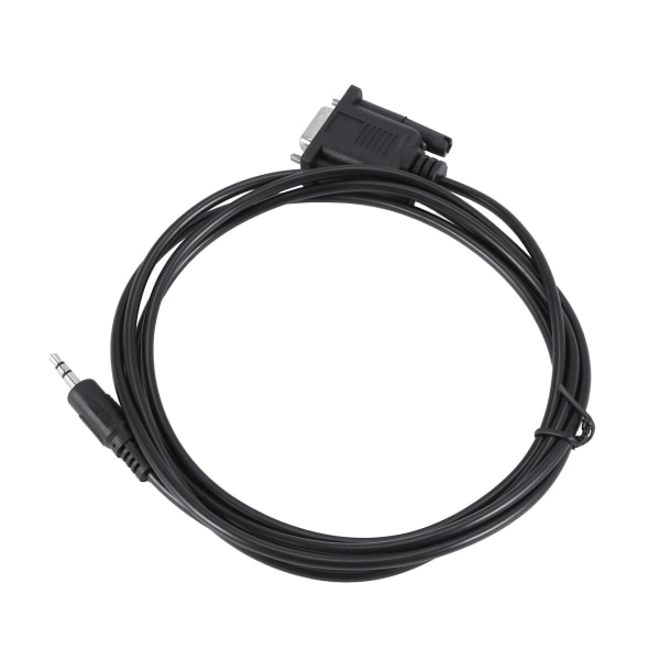 Db9 9-pin VGA-hunnkabel, db 9-hunn til 3,5 mm (1/8 tommer) stereo hann seriekabel - 6 fot