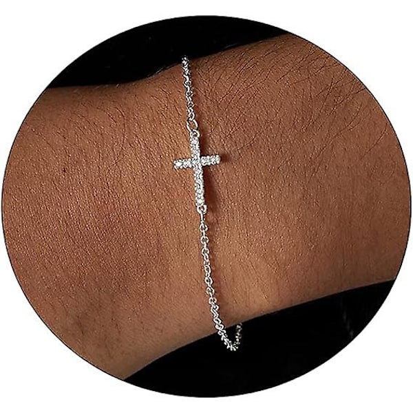 Guld Armband för Kvinnor, 14k Guldpläterat Armband för Kvinnor Armband Set Smalt Fisksvans Pappersklipp Satellit
