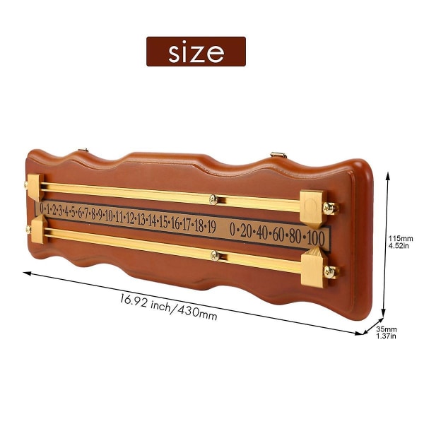 Resultattavle Snooker Spill Scorer Tavle Spiller Beregning Nummer Verktøy Biljard Tetthetsplate Integr