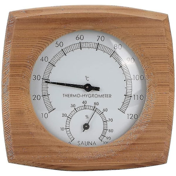Saunatermometer och -hygrometer 2-i-1 för inomhusbruk