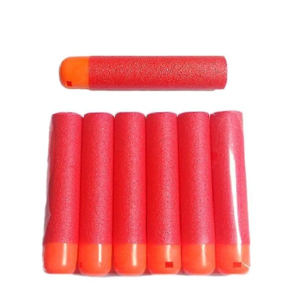 6 kpl Mega For Nerf 9,5 cm punainen kiikarikivääri Darts Bullets Mega Foam Refill Darts Big