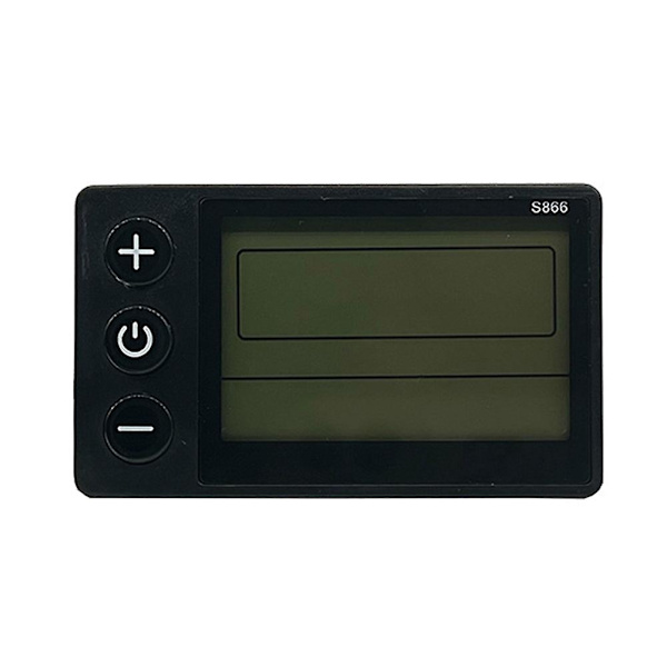 Elektrisk cykeldisplay 24v/36v/48v Vandtæt Lcd-display S866 Controller Panel Dashboard Til Ele