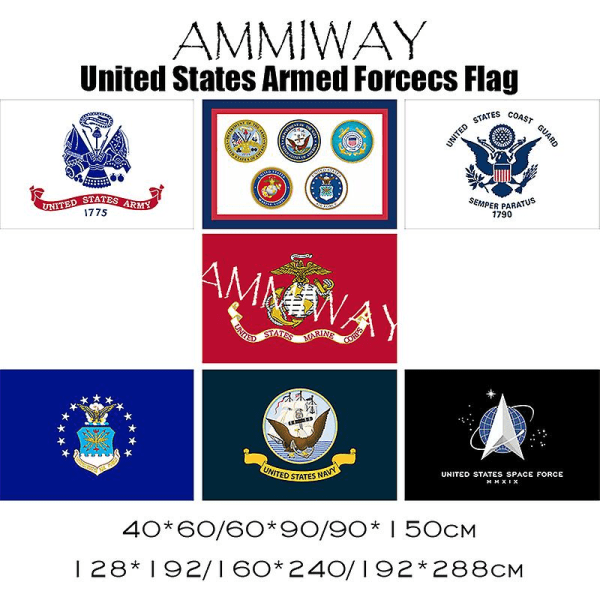 Bendera Dan Spanduk Militer Angkatan Darat As Ke-82nd Divisi Udara Semua Bendera Amerika Serikat 101st Bendera Dan Spanduk Tentara Udara