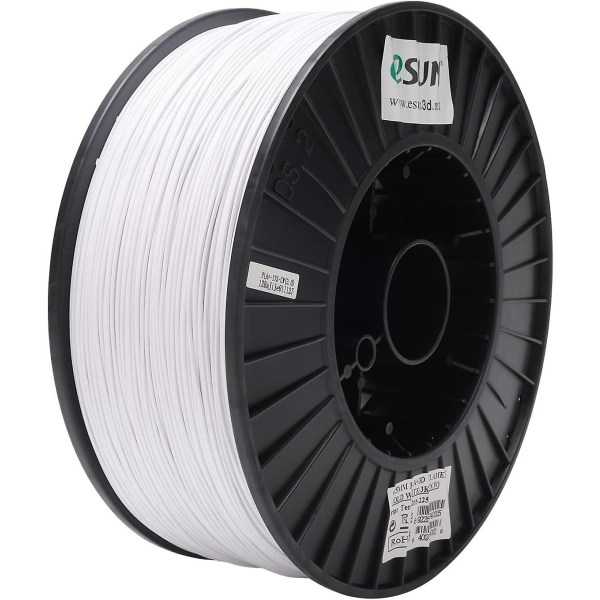 Esun Pla+ Filament 1,75 mm, Forbedret seighet 3d-skriverfilament Pla Plus, Dimensjonsnøyaktighet +/- 0,03 mm, 1 kg spole (2,2 pund) 3d-utskriftsfilament